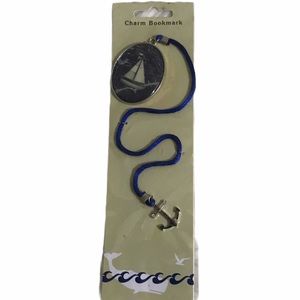Susan Winget Bookmark Book Mark Sailboat Charm Anchor Ocean Coastal Nautical NEW